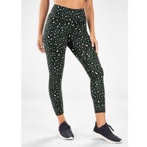 FABLETICS leggings Define PowerHold‎ High-Waisted 7/8 Leopard Green